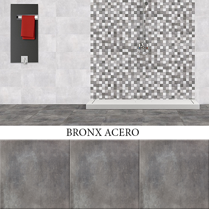KEROS BRONX ACERO 45x45